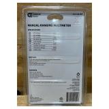 Commercial Electric Manual-Ranging Multimeter