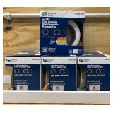 Commercial Electric 4 in Color Changing Interchangeable Recessed Trim lot of 12