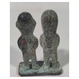 Pachamama & Pachapapa Inca Brass Figurine