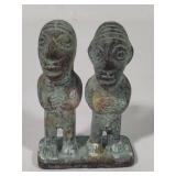 Pachamama & Pachapapa Inca Brass Figurine