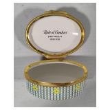 Halcyon Days Enamels Trinket Box