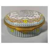 Halcyon Days Enamels Trinket Box