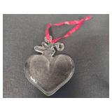 Kosta Boda Heart Sun Catcher