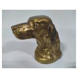 Irish Setter Brass Bookend