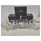 Waterford Crystal "Arcade" Votive Candle Holder w/Candles *New in Box*