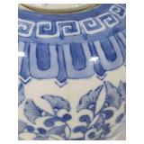 Blue & White Large Decorative Jars
