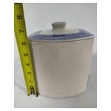 Villeroy & Boch Salt Hanger & Unmarked Flour Canister