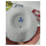 Lladro 2004, 2005 & 2006 Round Ball Christmas Ornaments w/Box
