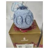 Lladro 2008, 2009 & 2010 Round Ball Christmas Ornaments w/Box