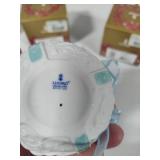 Lladro 2008, 2009 & 2010 Round Ball Christmas Ornaments w/Box