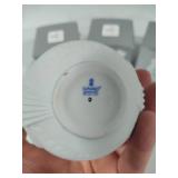 Lladro 2016, 2017 & 2018 Round Ball Christmas Ornaments w/Box