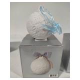 Lladro 2019, 2020 & 2021 Round Ball Christmas Ornaments w/Box