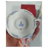 Lladro 1991, 1992 & 1993 Round Ball Christmas Ornaments w/Box