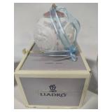 Lladro 1991, 1992 & 1993 Round Ball Christmas Ornaments w/Box