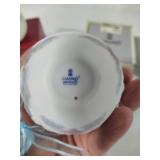 Lladro 1991, 1992 & 1993 Round Ball Christmas Ornaments w/Box
