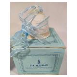 Lladro 1988 & 1989 Round Ball Christmas Ornaments w/Box