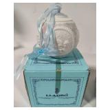 Lladro 1990, 1995 & 1996 Round Ball Christmas Ornaments w/Box