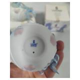 Lladro 1990, 1995 & 1996 Round Ball Christmas Ornaments w/Box