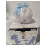 Lladro 1997, 1998 & 1999 Round Ball Christmas Ornaments w/Box