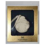 Wedgewood Puffed Santa Christmas Ornament