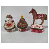 Villeroy & Boch Hinged Trinket Boxes