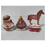 Villeroy & Boch Hinged Trinket Boxes