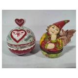 Villeroy & Boch Hinged Trinket Boxes