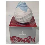 Lladro 2007 "Peace to the World" Bell and Ball Ornaments