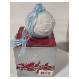 Lladro 2007 "Peace to the World" Bell and Ball Ornaments
