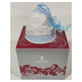 Lladro 2007 "Peace to the World" Bell and Ball Ornaments