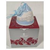 Lladro 2007 "Peace to the World" Bell and Ball Ornaments