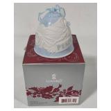 Lladro 2007 "Peace to the World" Bell and Ball Ornaments