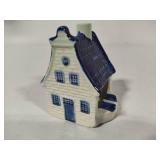 Delft Blue House Vintage Ashtray