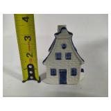 Delft Blue House Vintage Ashtray