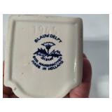 Delft Blue House Vintage Ashtray