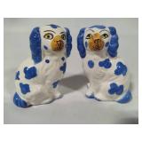 Blue & White Salt & Pepper Shakers