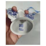 Delft Blue & White Hanging Ornaments.