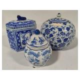 Blue & White Decor Pieces