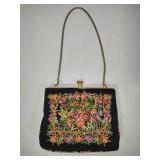 Vintage Embroidered Ladies Purse