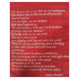 Harmony Banner Featuring Nelson Mandela Quote