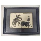 "Toros y Toreros" Framed Lithograph by Picasso