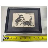 "Toros y Toreros" Framed Lithograph by Picasso