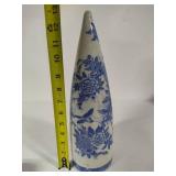 Blue & White Porcelain Wall Pocket