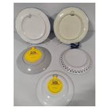 Blue & White Hanging Plate Collection