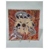 Aboriginal Handmade Art Plate
