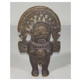Bronze Inca Effigy Sculpture