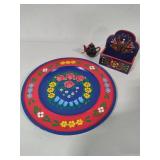 Scandinavian Design Decorator Plate, Card Holder & Mary Engebretsen Teapot Ornament