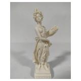 Demeter Greek Goddess of the Harvest Alabaster Sculpture