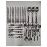 Reed & Barton Silver Majesty 1970s Stainless Steel Flatware