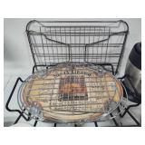 Assorted Small Electrics including Juicer, Travel Tea Kettle and Asst Wire Trivets